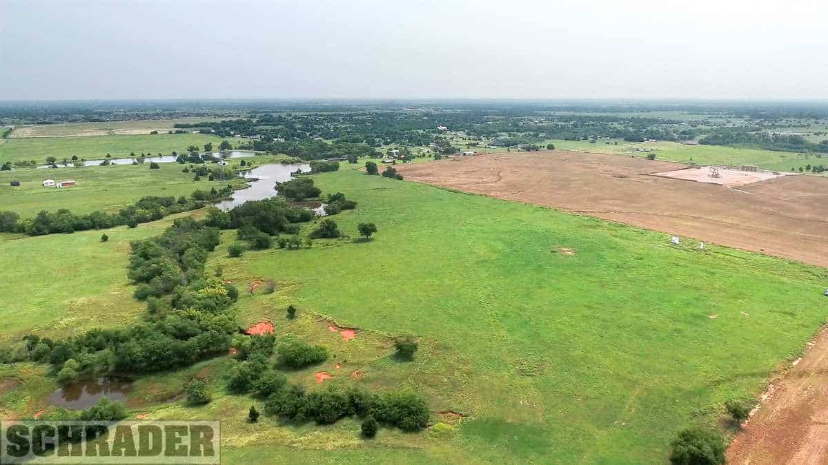 LAND AUCTION 160+/ ACRES OFFERED IN 8 TRACTS IN DEER CREEK, OKLAHOMA