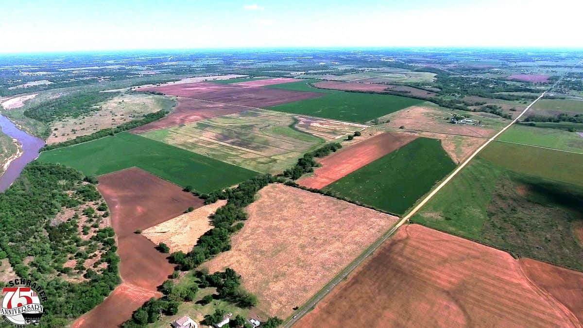 LAND AUCTION 1,371+/ ACRES OFFERED IN 25 TRACTS IN GOLDSBY, OKLAHOMA