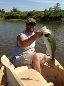 Trophy class hunting and fishing at The Floyd Ranch, Central Oklahoma