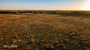High-resolution aerial showing potential large-lot sites and varied terrain at Lost Creek 158